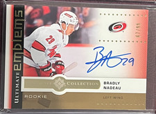 Bradly Nadeau Ultimate Emblems Rookie Auto /99 2024-25 Upper Deck Ultimate[M098]