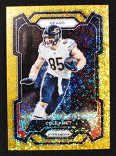 🌟 COLE KMET - 2023 Panini PRIZM #49 GOLD SPARKLE SSP /24 - Bears