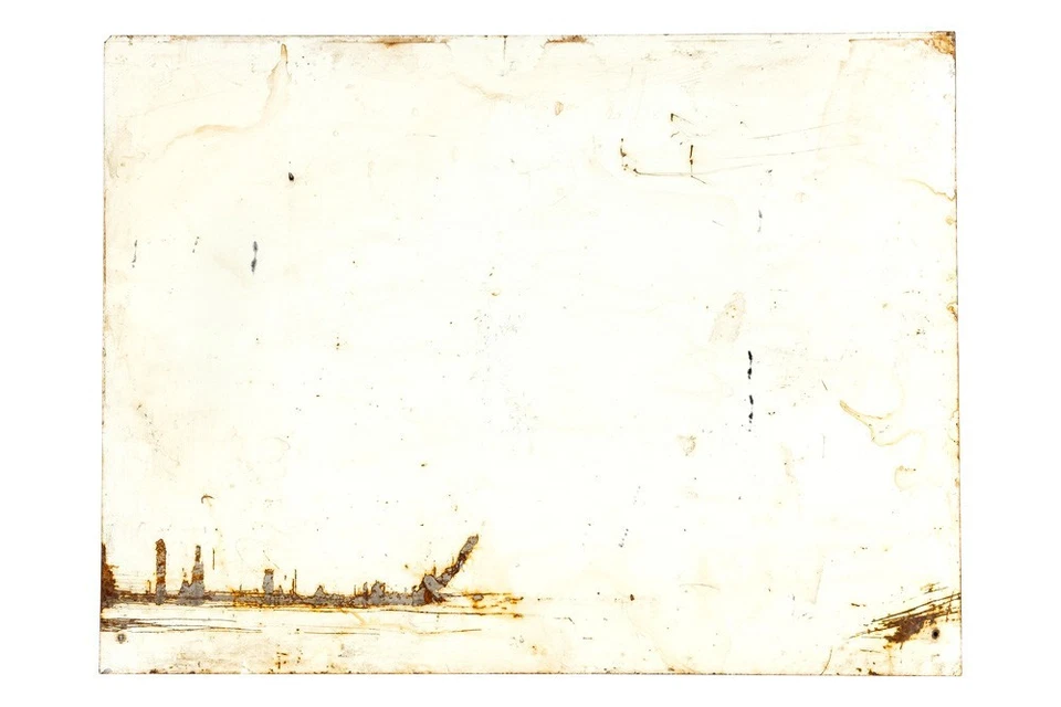 Antiguo letrero de granja de metal pintado Black Walnuts Nut Co. Country Mercantile Store Foto 2 de 2