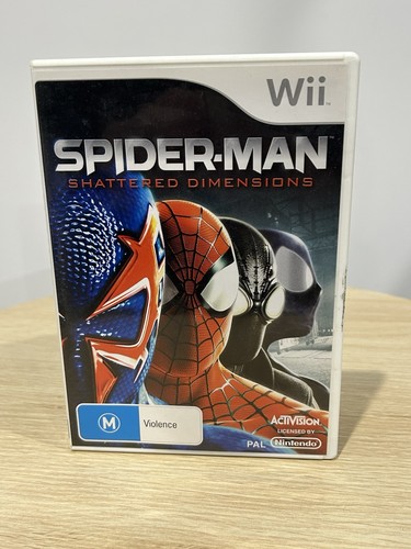 Spider-Man: Shattered Dimensions - Nintendo Wii Game - Complete With Manual