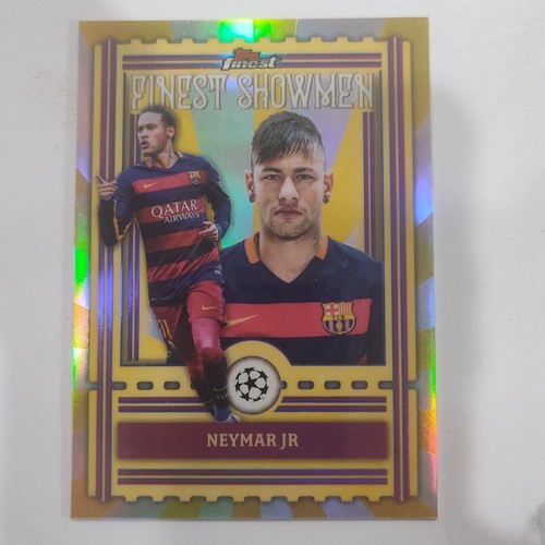 Topps Finest UEFA Neymar Jr FC Barcelona #FS-22 Finest Showmen 2026