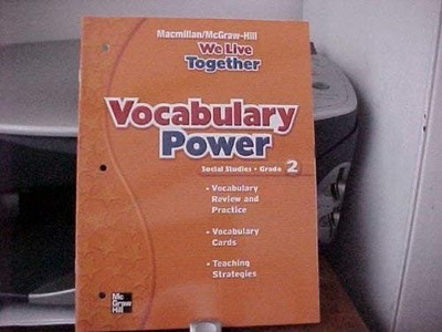 Vocabulary Power (We Live Together, Social Studies G...