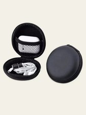 Black Hard Case Wireless Headphones Box Carrying Universal Pouch Storage Bags