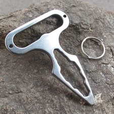 Outdoor Camping Supplies EDC Stainless Steel Multi-Tool Wrench Brand New Silver