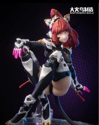 Modellino BIG FIRE BIRD Science Cat Lady Girasole 18 cm ragazza sexy anime Waif - Foto 5 di 12