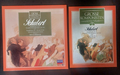 LP Schubert Symphonie Nr. 8 H-moll (Unvollendete) D 759 Und Symphonie Nr. 5 B
