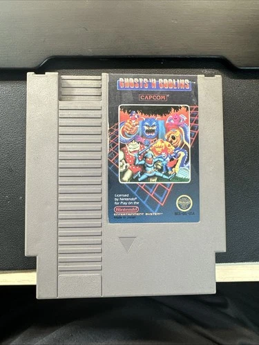 Ghosts 'n Goblins (Nintendo Entertainment System, 1986) Cartridge - Tested NES