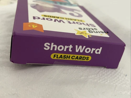 Jr. Explorers Hinkler Short Word Flash Cards Rising Stard Learn Teach English - Picture 5 of 6