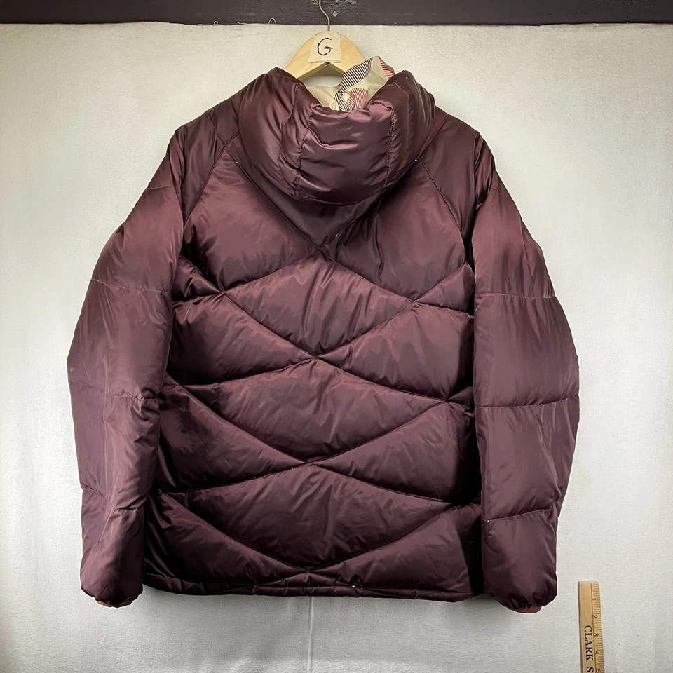 Chaqueta de esquí para snowboard reversible Burton Down mediana blanca pato para mujer Foto 4 de 4