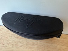 Maui Jim Semi Hard Sided Black Zippered Sunglasses Case Only w/ Clip