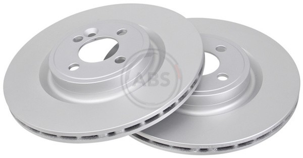 2X Bremsscheibe Beschichtet A.B.S. 18141 FüR Mini Clubman R56 R57 R55 R58 R59-image