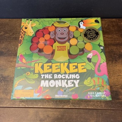 Blue Orange Games Keekee The Rocking Monkey Award Winning Wooden Toy New Sealed