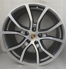 Original 21 Porsche Cayenne Oem Front Exclusive 21x9.5 Wheel Rim 9y0601025bh