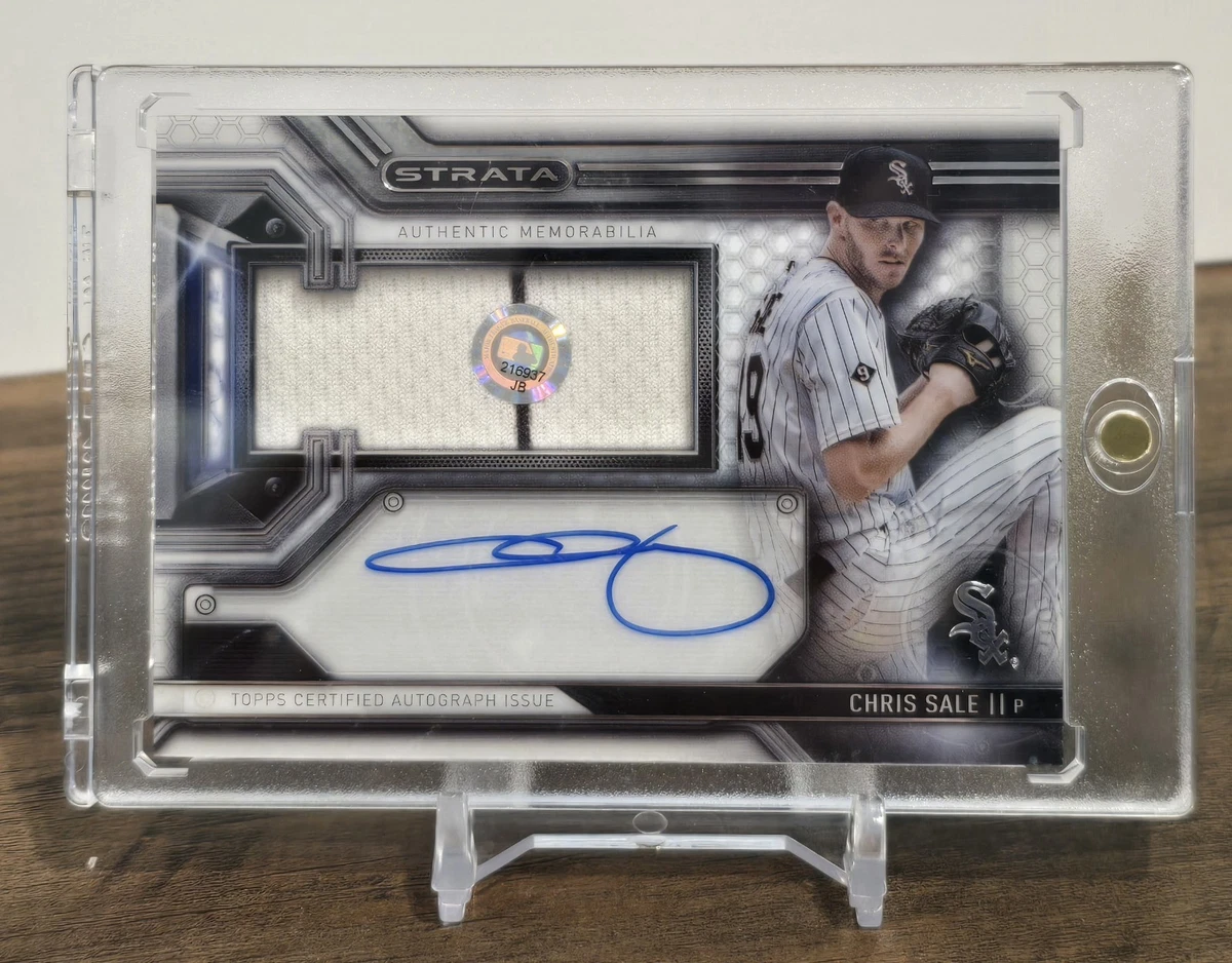 Topps Autographed Chris Sale Single Baseball Trading Cards for 