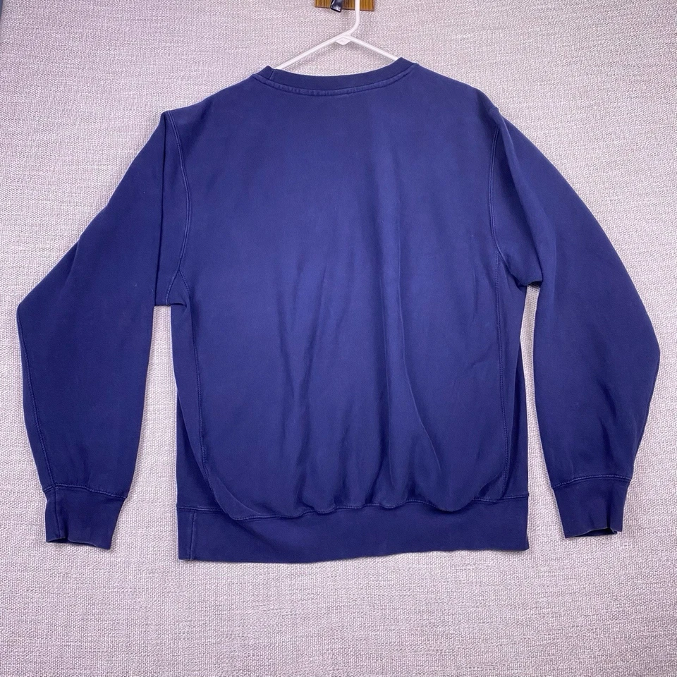 90s Y2K NC State Sweater L MV Sport Pro Weave Pullover Crewneck Spellout GUC - Image 3 of 4