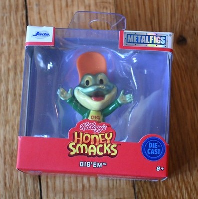 Metalfigs Kellog's Cereal Mascot Dig'em figure Honey Smacks