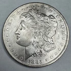 1885 O Morgan Silver Dollar, Beautiful Luster, High Grade, FREE SHIPPING!