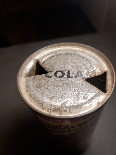 HANDI CAN COLA VIntage Flat Top Can - 第 5/6 張圖片