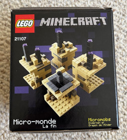 NEW SEALED Lego 21107 Minecraft: Micro World &ndash; The End RETIRED RARE