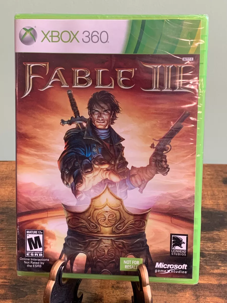 fable 3 - jogo para xbox 360 - fable iii - Retro Games