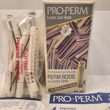 New Vintage Hair Care Pro Perm Loose Curl 36 Rods Kit 3 Salon