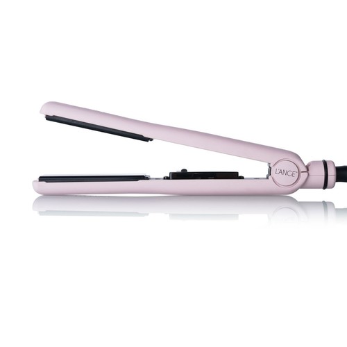 NEW IN BOX L'ANGE LANGE 1" HAIR STRAIGHTENER FLAT IRON~APLATIR~BLUSH~PINK NIB - Picture 6 of 12