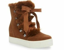 Steve Madden Gauge Tall Suede Boot Sz 8 