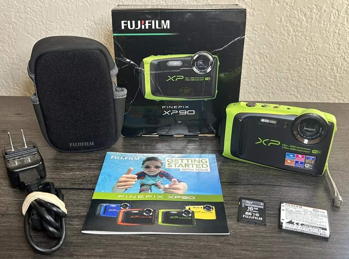 FUJI FILM FinePix XP FINEPIX XP90 LIME 【公式通販】