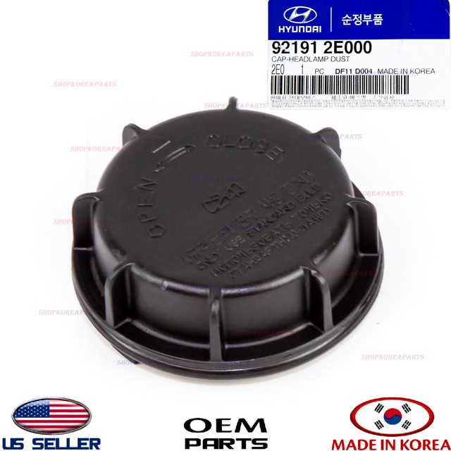 HEADLIGHT HEAD LAMP LIGHT DUST CAP COVER GENUINE! HYUNDAI KIA