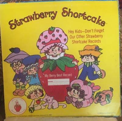 Vintage The World of Strawberry Shortcake & Sweet Songs Lp's | eBay