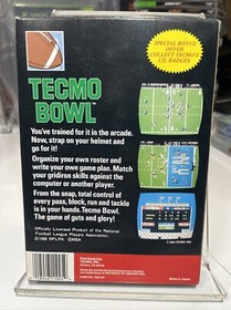 Tecmo Bowl NES (Nintendo NES, 1989) CIB Manual & Inserts. NICE! Round Seal