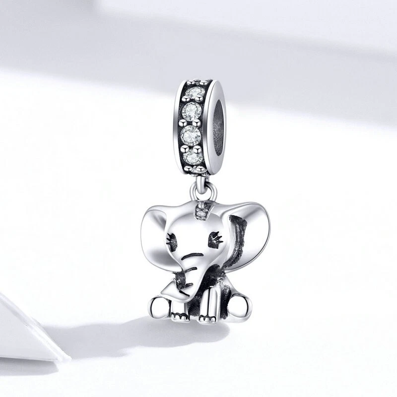 Charm Baby Elefante Dumbo in argento 925 - Les Folies - Immagine 3 di 4