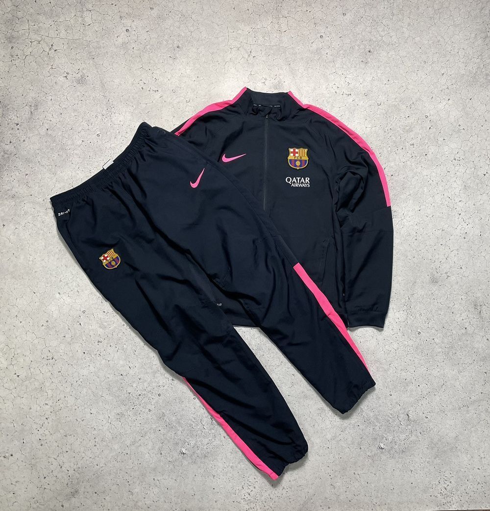Vintage Nike FC Barcelona Football Nylon Track Suit Y2K | eBay Vintage Nike FC Barcelona Football Nylon Track Suit Y2K | eBay