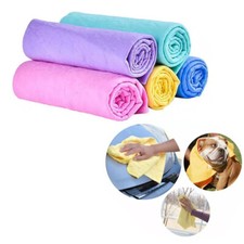 Car Cleaning Towel Natural Chamois Leather Washing Absorbent Drying Shammy Cloth