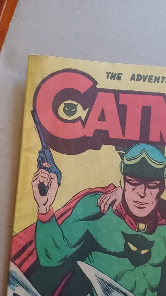 The Adventures Of Catman Comic. No. 16. Curse Of The Diamond. Original - image 4 of 4