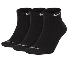 Nike 3-Pack Everyday Plus Cushion Low-Cut Boy's Training Socks 3Y-5Y NWT
