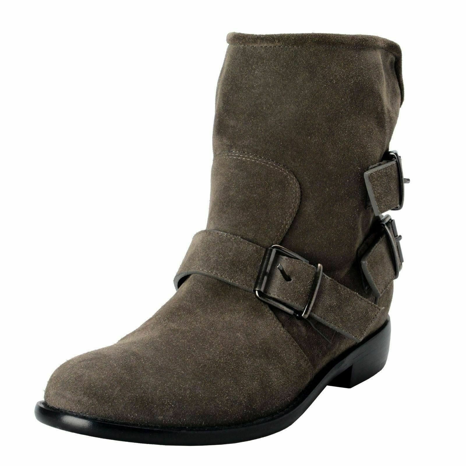 Дизайнерские женские замшевые ботильоны с пряжкой от Giuseppe Zanotti Размер обуви US 6 IT 37 47490₽