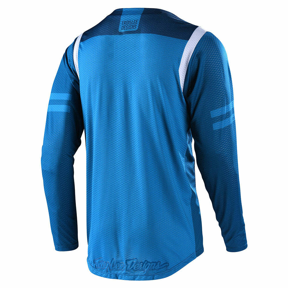 Troy Lee Designs GP Air Jersey Roll Out Slate Blue Medium *CLOSEOUT Was $42.00*