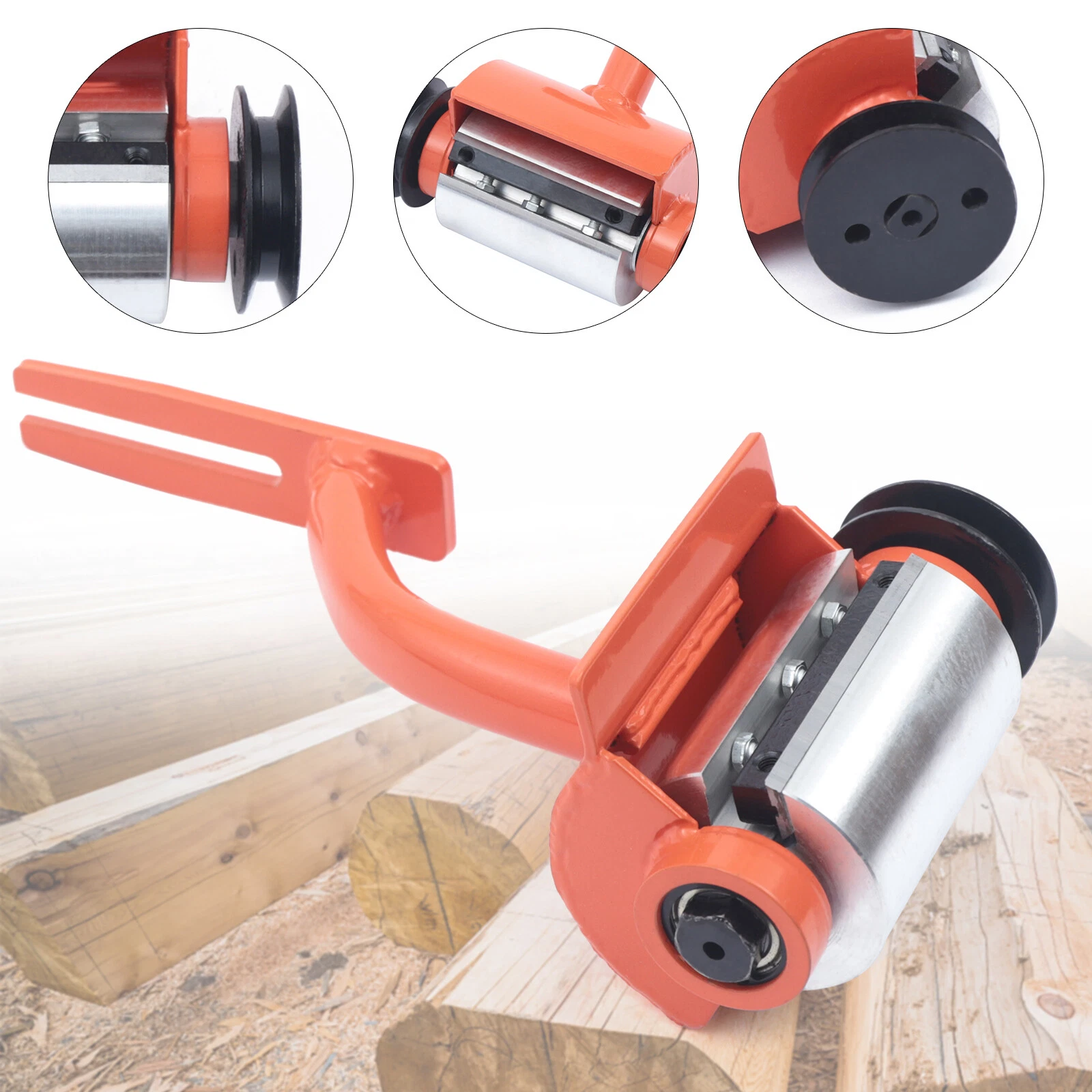 Fit STIHL+Husqvarna Chainsaw Carving Mill Attachment Log Debarker Peeler Notcher