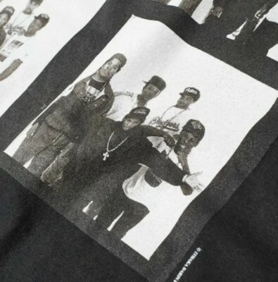 Neighborhood x NWA Image Club T-shirt Men's size XL Including