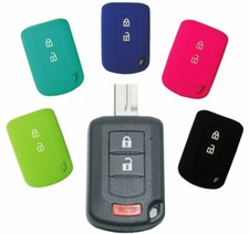 Mitsubishi Mirage Outlander Keyless Entry Key Fob Silicone Rubber Remote Cover Mitsubishi Mirage Outlander Keyless Entry Key Fob Silicone Rubber Remote Cover