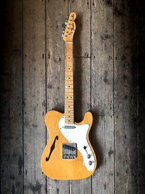 1968 FENDER THINLINE TELECASTER IN NATURAL FINISH & ORIGINAL HARD