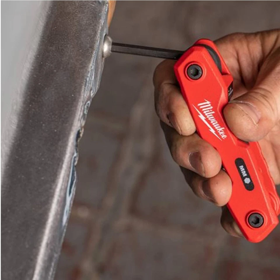 Milwaukee - Metric Folding Hex Key Set - 8 Piece 4932480978 - Image 2 of 2