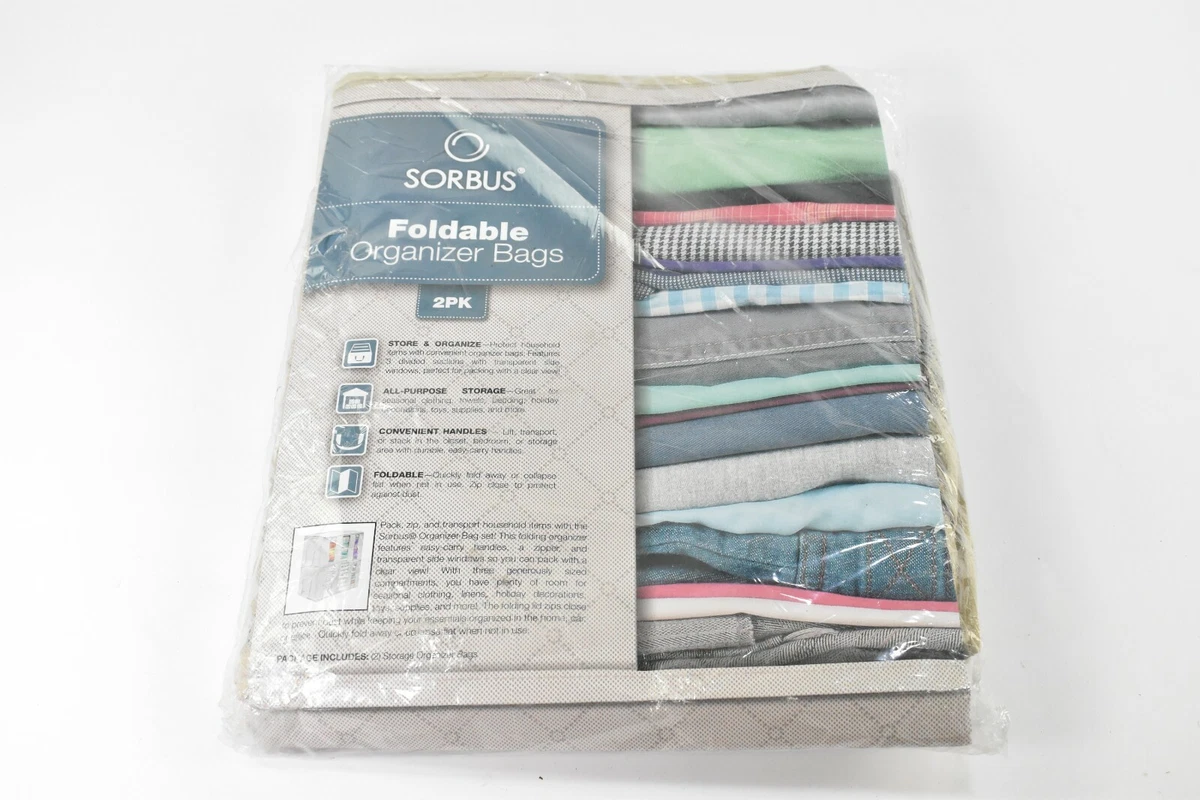 Sorbus foldable storage bag deals organizers