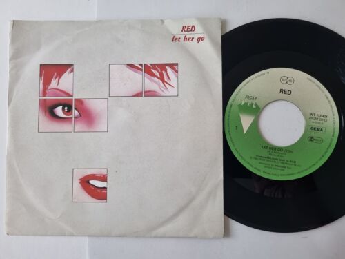 7" Single Red - Let her go Vinyl Germany - 第 1/1 張圖片