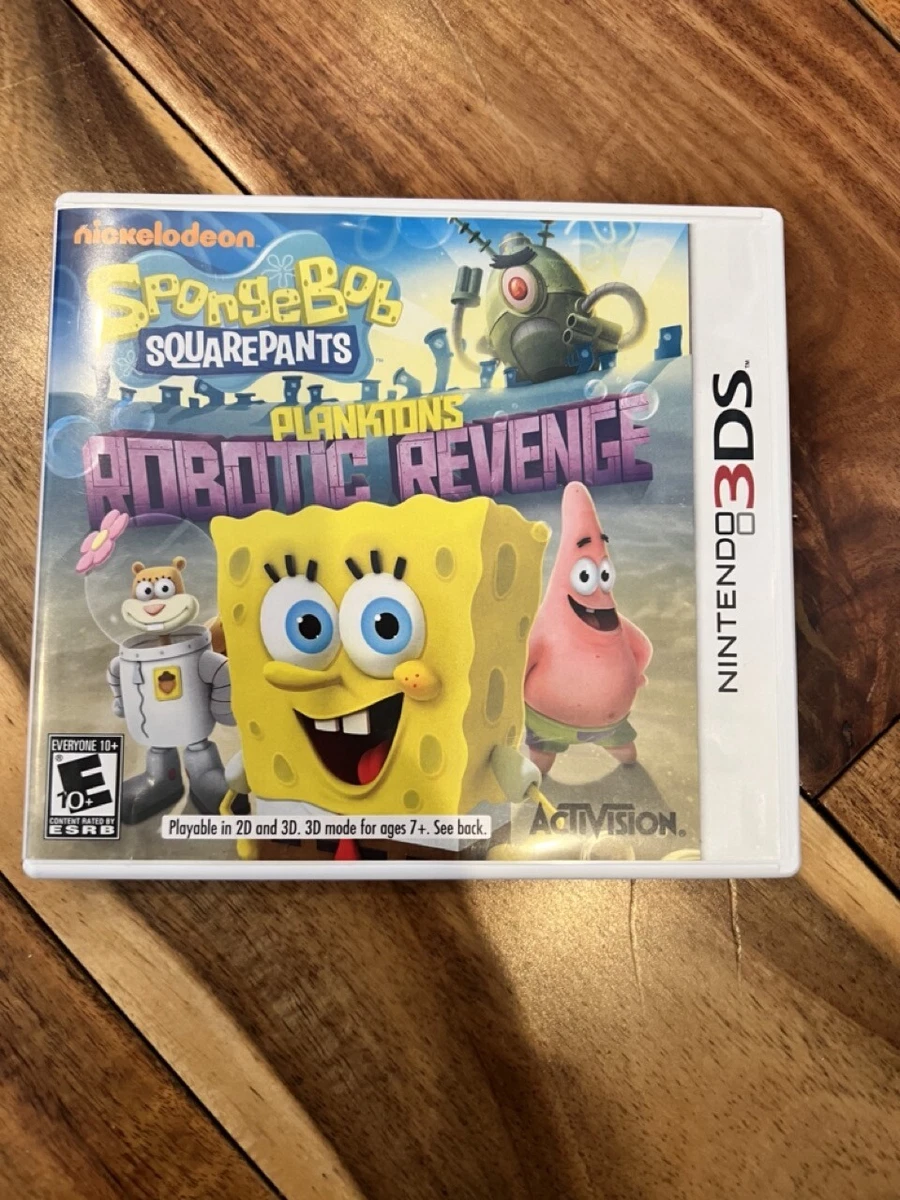Spongebob squarepants plankton's best sale robotic revenge 3ds