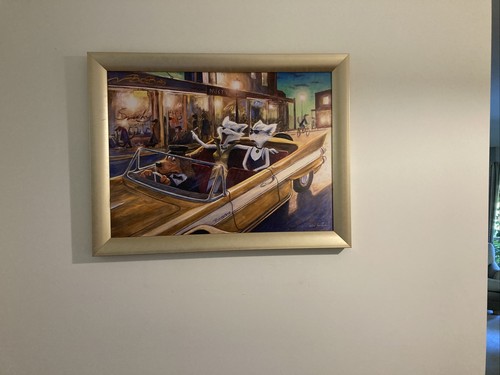 Lonely dog artwork Ivan Clarke - Picture 3 of 3