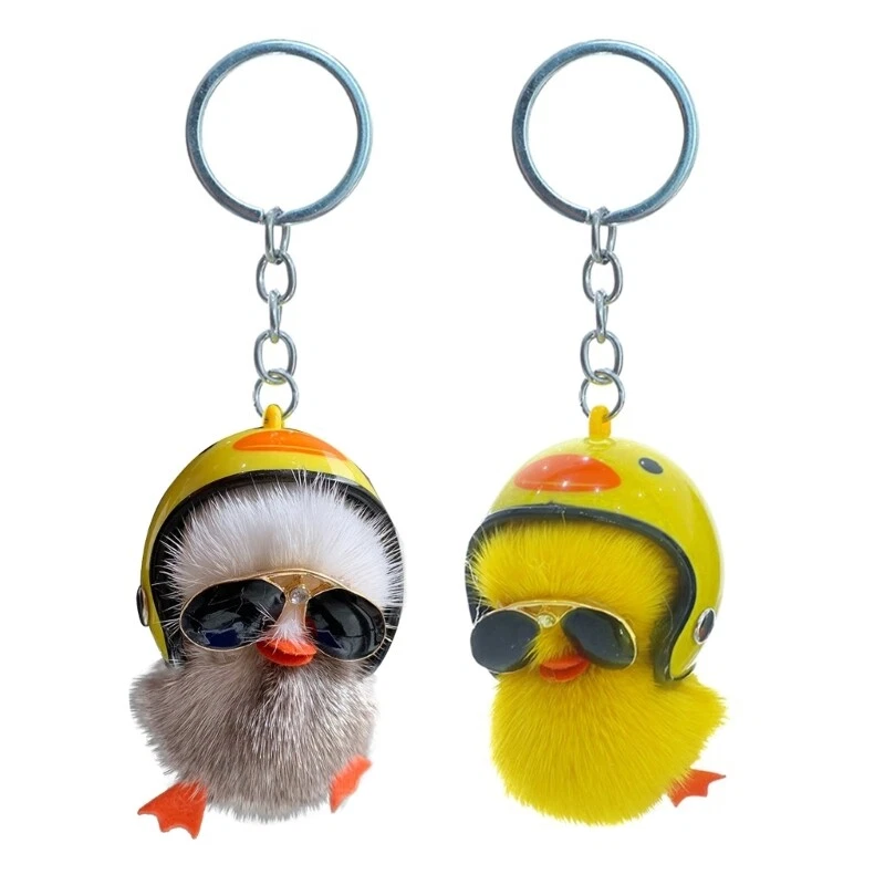 Duck Keychains Key Chains Fashionable Keychain Cute Key Small