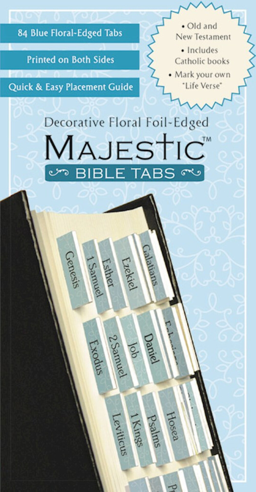 Floral Edge Bible Tab Majestic by Ellie Claire Gifts