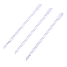 3 Pcs Professional Cuticle Remover Tool Nail and Toenail Cleaner